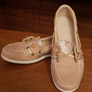 Sperry Sparkle Boat Shoes